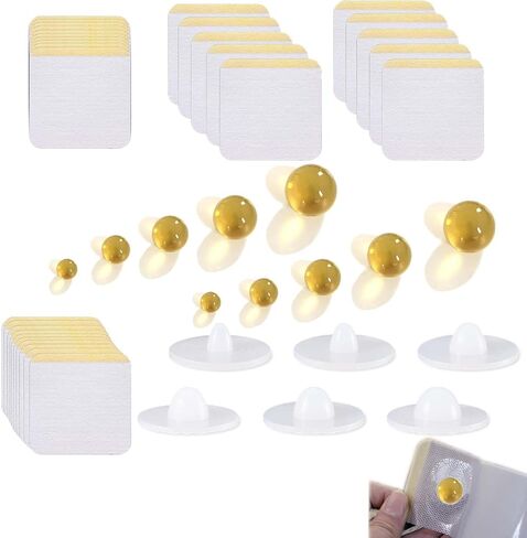 15PC Round Ball-Shaped Belly Button Plug Belly Button Shaper Post Tummy(10 Different Sizes) and 30pc Breathable Belly Button Patch in Saudi Arabia
