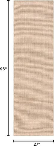 سجادة SAFAVIEH Himalaya Collection - 2'3" x 8'، بيج، تصميم متين، صوف مصنوع يدويًا، مثالية لغرفة المعيشة وغرفة النوم وغرفة الطعام (HIM251B-28) in Kuwait