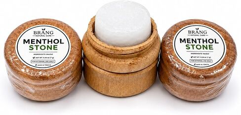 BRANG Menthol Crystals, Spa Menthol Stone, 3 Pack, 0.72 oz (21 g) in Kuwait