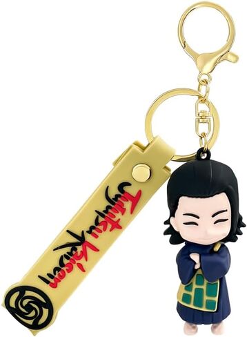 JJK Anime Keychains Funny Mini Figure Keychain, Cute Backpack Keyring Accessories Gifts for Men Women in Saudi Arabia
