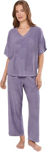 N by Natori Terry Lounge Top And Pant Set in Kuwait
