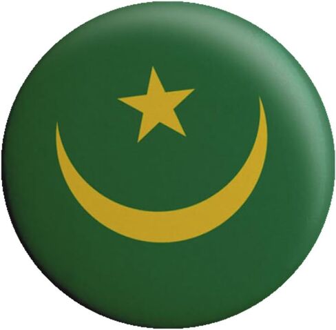 1PCS National Flag2 Button Pin Collection, 1.37 inch Diameter, Metal Badge with Safety Back Cover in Saudi Arabia