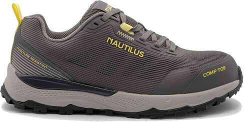 Nautilus Trillium Composite Toe Shoes for Women - Non-Slip, SD-10 Safety Shoes –Scratch Resistant, Black, Size 11 in Kuwait