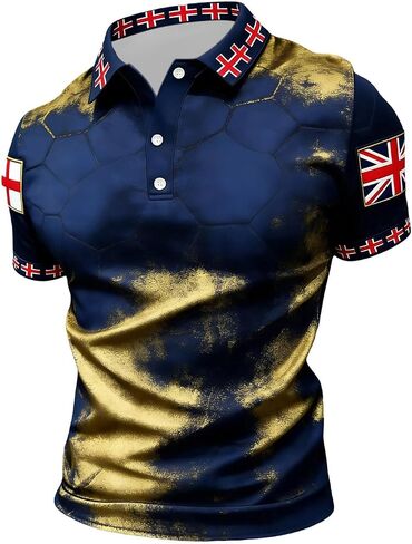 Men's Soccer Polo Shirt 2026 Soccer Cup Jersey World Soccer Fans Sport Tee in Kuwait