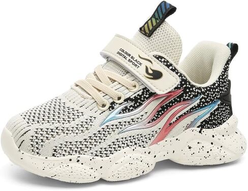 DLWKIPV Kids Shoes Children's Sneakers Boy Running Shoes Tennis School Athletic Lightweight Breathable Toddler Little Kid Big Kid Casual Fashion in Saudi Arabia