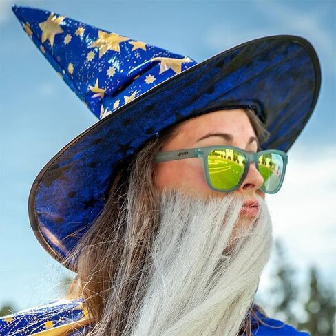 Goodr Unisex Blue Frame Yellow Lens Sunglasses in Kuwait