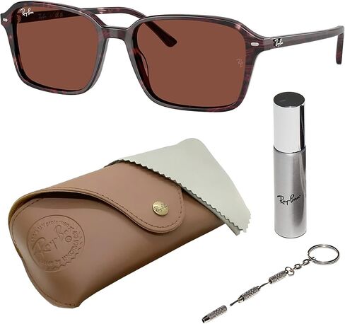 Ray-Ban RB2231F RAIMOND Square Shaped Sunglasses for Men & Women with Official RAYBAN Eyewear Kit in Kuwait