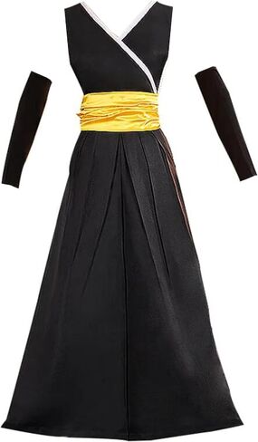Anime Womens Cosplay Maid Costume Christmas Sleeves Belt Dress Halloween Kimono in Saudi Arabia