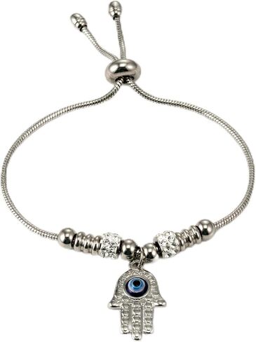 Evil Eye Gold Bracelet for Women – 14K Gold Plated Protection, Good Luck & Positive Energy Bracelet for Meditation, Yoga, Daily Wear & Gifts in Saudi Arabia