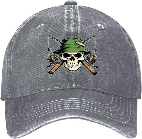 Fishing Hat Vintage Washed Cotton Baseball Cap for Men Women Adjustable Dad Hat Soft Breathable Unisex Casual Outdoor Sun Cap in Saudi Arabia