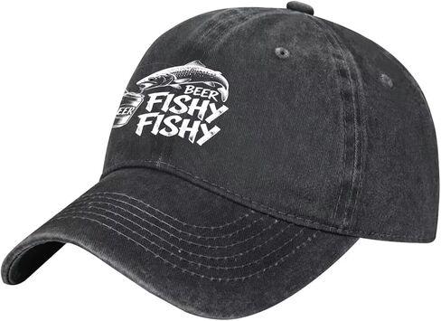 Fishing Hat Vintage Washed Cotton Baseball Cap for Men Women Adjustable Dad Hat Soft Breathable Unisex Casual Outdoor Sun Cap in Kuwait