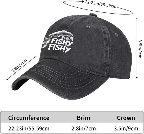 Fishing Hat Vintage Washed Cotton Baseball Cap for Men Women Adjustable Dad Hat Soft Breathable Unisex Casual Outdoor Sun Cap in Kuwait