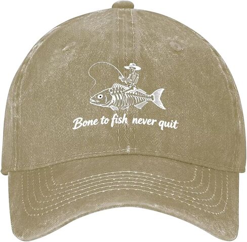 Fishing Hat Vintage Washed Cotton Baseball Cap for Men Women Adjustable Dad Hat Soft Breathable Unisex Casual Outdoor Sun Cap in Kuwait