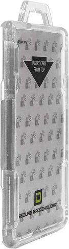 Identity Stronghold Secure Badge Holder Duolite, Clear (IDSH2004-001B-clr) in Kuwait