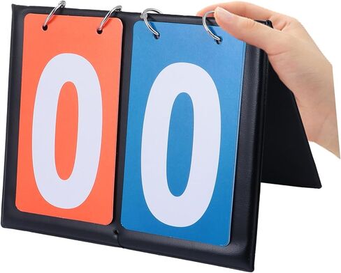 Scoreboard for Basketball Baseball Tennis 2-Digital Portable Table Top Scoreboard Flipper for Sports in Saudi Arabia