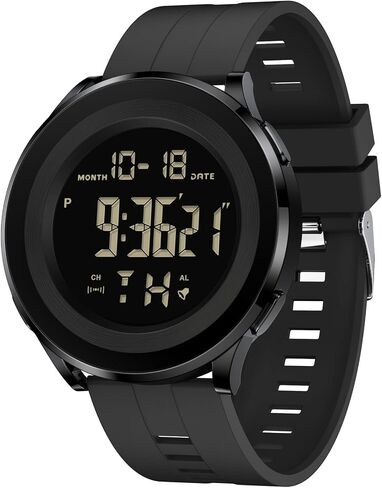 Black Gold Silver Waterproof Work Luxury Dress Tactical Dive Military Digital Man Watches for Men Sports Nice Classic Mens Watches Diver Day Date Running Cool Large Face in Saudi Arabia