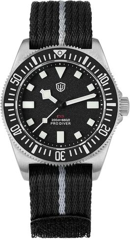 watchdives 40mm EXD Titanium Diver Watch Japan VH31 Sweep Second Quartz Watches Sapphire Crystal Wristwatch Analog Luminous Waterproof Watch for Men in Saudi Arabia