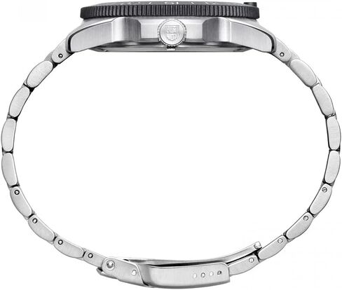 Luminox Men's Navy Seal Pacific Diver 3120 Series Silver Stainless Steel Oyster Band Black Dial Quartz Analog Watch in Kuwait