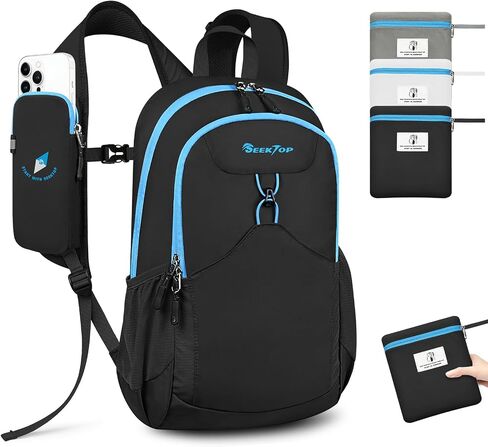 Seektop 15L Small Lightweight Hiking Backpack for Men Women Foldable Packable UltraLight Daypack for Travel Daily Outdoor in Saudi Arabia