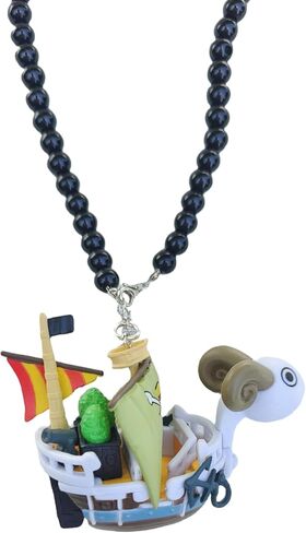 Anime Pirates Boat Going Merry/Thousand Sunny keychain Grand Pirate Ship Car Pendant Action Figure Collectible Gift for Men (Going Merry) in Saudi Arabia