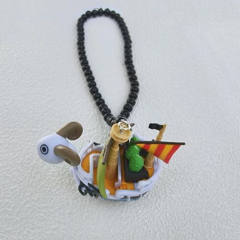 Anime Pirates Boat Going Merry/Thousand Sunny keychain Grand Pirate Ship Car Pendant Action Figure Collectible Gift for Men (Going Merry) in Saudi Arabia