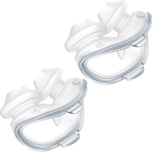 Replacement Cushions for AirFit P10 Nasal Pillow, 2-Pack, Ultra-Soft Silicone, Secure Fit, Leak-Free, Latex-Free (Medium) in Saudi Arabia