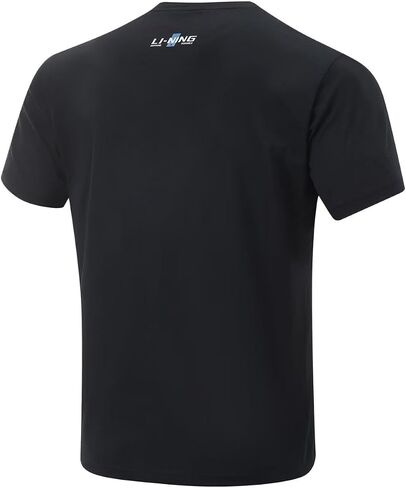 LI-NING سلسلة تدريب للجنسين S/S تي شيرت مريح فتل الرطوبة سريع الجفاف الحد الأدنى سترة رياضية ATSV075 in Kuwait