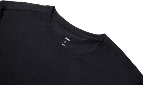 LI-NING سلسلة تدريب للجنسين S/S تي شيرت مريح فتل الرطوبة سريع الجفاف الحد الأدنى سترة رياضية ATSV075 in Kuwait
