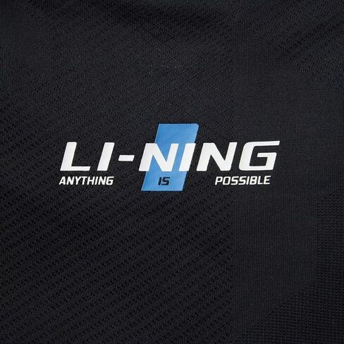 LI-NING سلسلة تدريب للجنسين S/S تي شيرت مريح فتل الرطوبة سريع الجفاف الحد الأدنى سترة رياضية ATSV075 in Kuwait