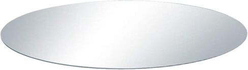 Marketing Holders Acrylic Mirror Oval Shaped 15" x 22" Reflective 1/8" Thick Sheet for Makeup Mirror Bathrooms Glass Replacement Home Decor in Kuwait