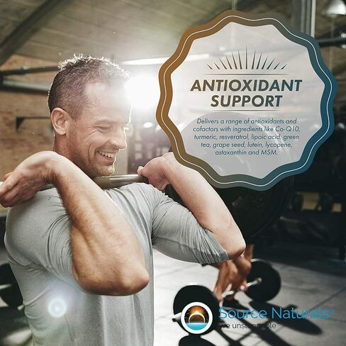Source Naturals Men's Life Force مكمل يومي متعدد الفيتامينات وصحة المناعة - 13 فيتامينات ومغذيات ومعادن أساسية - 180 قرصًا in Kuwait