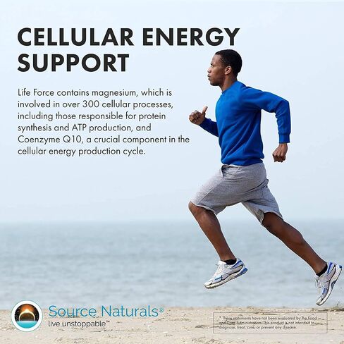 Source Naturals Men's Life Force مكمل يومي متعدد الفيتامينات وصحة المناعة - 13 فيتامينات ومغذيات ومعادن أساسية - 180 قرصًا in Kuwait