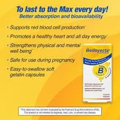 Bedoyecta Multivitamin, 30 Capsules Each (Pack of 6) in Saudi Arabia