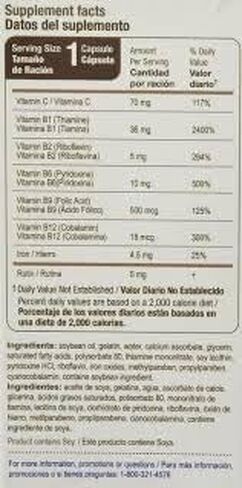 Bedoyecta Multivitamin, 30 Capsules Each (Pack of 6) in Saudi Arabia