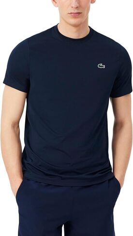 تي شيرت رياضي مطاطي خفيف الوزن للرجال من Lacoste للحماية من الأشعة فوق البنفسجية in Kuwait