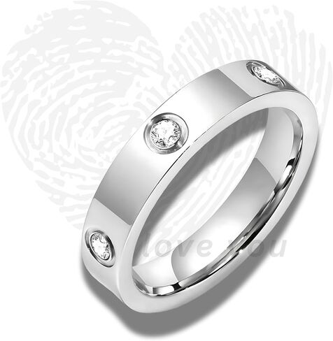 TimeAlt™ Stainless Steel Roman Numeral Fashion Ring | Wide or Slim Band | Black, White, Silver| Sizes 5–10 in Saudi Arabia