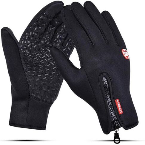 Outdoor Winter Touch Screen Warm Gloves, Adjustable Women Men Windproof Non-Slip Sensitive Touch Screen Sports Gloves for Cycling, Running, Hiking Climbing, Skiing Outdoor Activities in Saudi Arabia