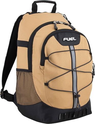 FUEL Hiking Backpack for Women Men Terra Sport, Travel, College, Gym, Work with Laptop Sleeve, Bungee, 18 Inches, Magenta Orchid in Saudi Arabia