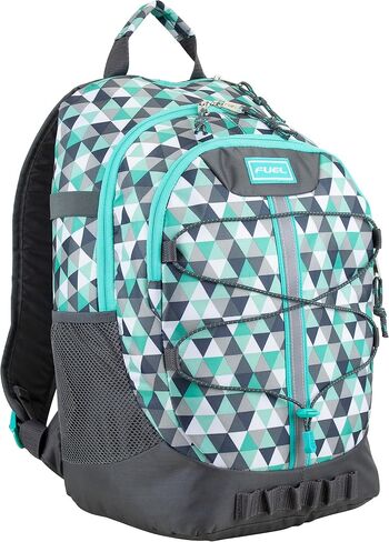 FUEL Hiking Backpack for Women Men Terra Sport, Travel, College, Gym, Work with Laptop Sleeve, Bungee, 18 Inches, Magenta Orchid in Saudi Arabia