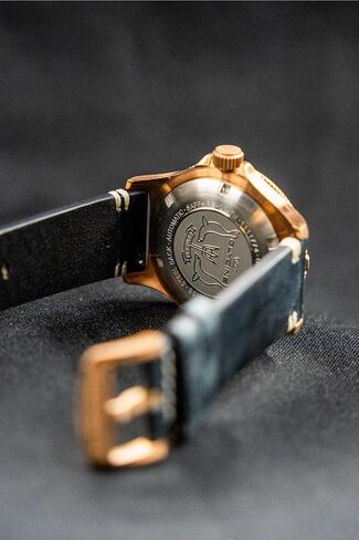 Glycine Combat Sub Bronze Automatic Blue Dial Men's Watch GL0421 in Saudi Arabia