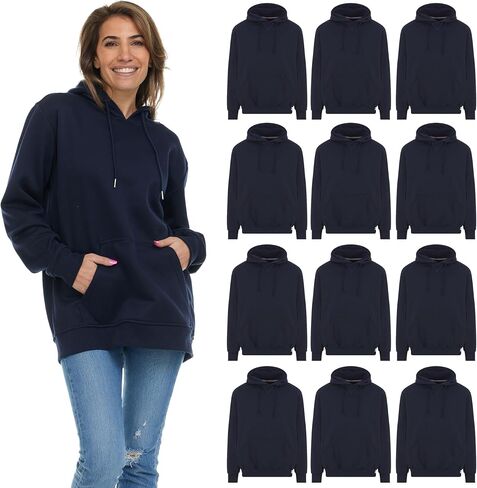 Women's Hoodie Oversized Sweatshirts, Cotton Blend, Bulk Womens Hoodies Bulk Sweatshirt Pack in Kuwait