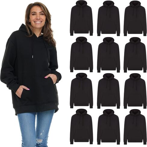 Women's Hoodie Oversized Sweatshirts, Cotton Blend, Bulk Womens Hoodies Bulk Sweatshirt Pack in Kuwait