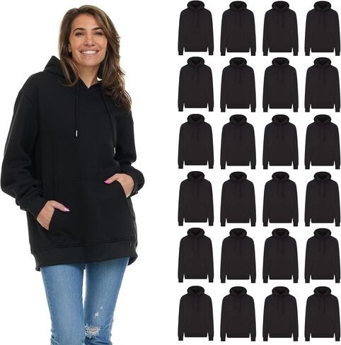 Women's Hoodie Oversized Sweatshirts, Cotton Blend, Bulk Womens Hoodies Bulk Sweatshirt Pack in Kuwait
