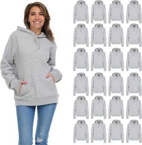 Women's Hoodie Oversized Sweatshirts, Cotton Blend, Bulk Womens Hoodies Bulk Sweatshirt Pack in Kuwait