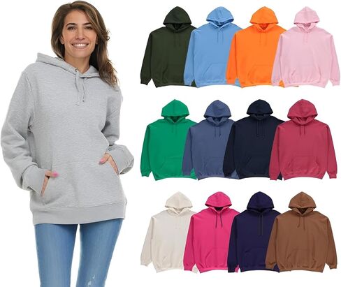 Women's Hoodie Oversized Sweatshirts, Cotton Blend, Bulk Womens Hoodies Bulk Sweatshirt Pack in Kuwait