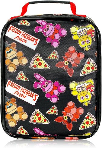 Five Nights at Freddy's Backpack with Lunch Bag Set - Bundle with 16" FNAF Backpack, FNAF Lunch Box, Stickers, Water Bottle | Five Nights at Freddy's School Bag for Boys, Kids in Saudi Arabia