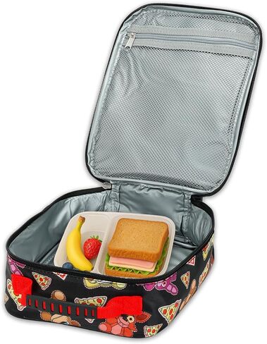 Five Nights at Freddy's Backpack with Lunch Bag Set - Bundle with 16" FNAF Backpack, FNAF Lunch Box, Stickers, Water Bottle | Five Nights at Freddy's School Bag for Boys, Kids in Saudi Arabia