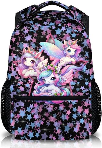 Backpack for Kids Girls Bookbag for School Travel, Durable Pop Style Schoolbag for Kindergarten Elementary Primary in Saudi Arabia
