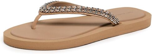 Tory Burch Women's Kira Chain Flip Flops in Kuwait