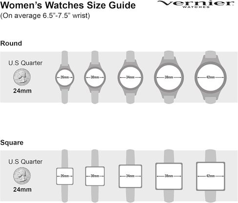 Vernier Women's Easy Read Round Watch with 10 Interchangeable Vegan Straps (VNR11205) (Gold) in Saudi Arabia